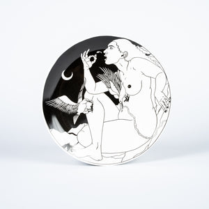 
                
                    Load image into Gallery viewer, Apocalypse Chow 10 inch Plate 1 | Laura Callaghan
                
            