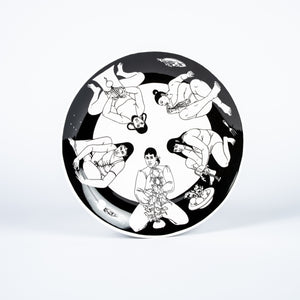 
                
                    Load image into Gallery viewer, Apocalypse Chow 10 inch Plate 3 | Laura Callaghan
                
            
